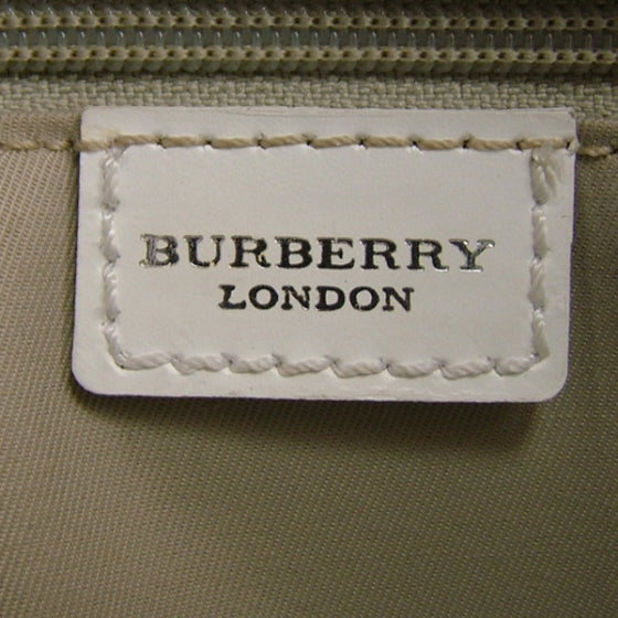 Burberry Bluebell Check Plaid Hobo Blue 10 of 11
