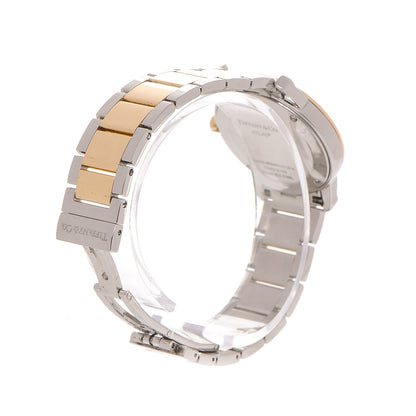 Tiffany Stainless Steel 18K Rose Gold 29mm Atlas 2-Hand Quartz Watch 4 of 8