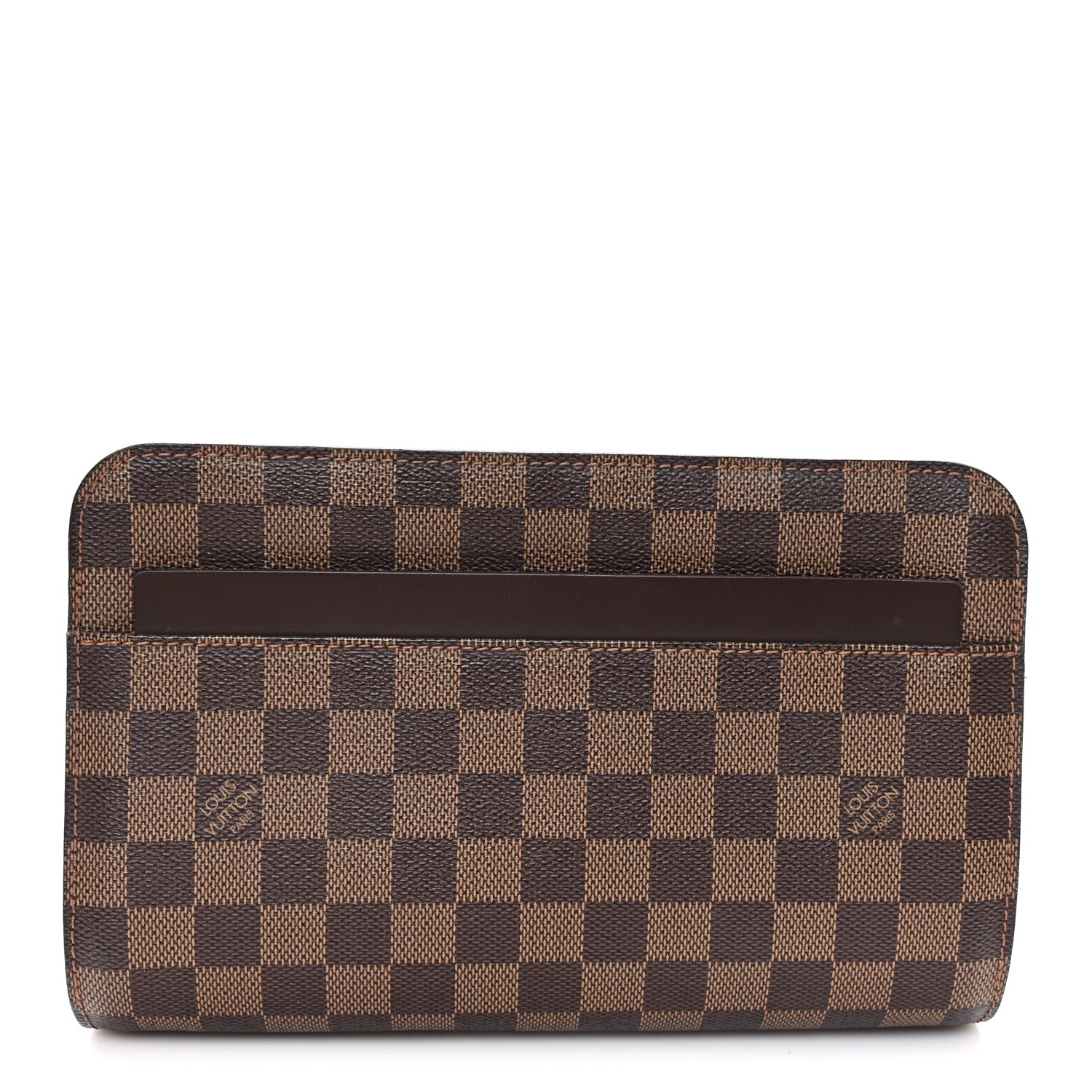 Louis Vuitton Damier Ebene Pochette Saint Louis Clutch 1 of 6