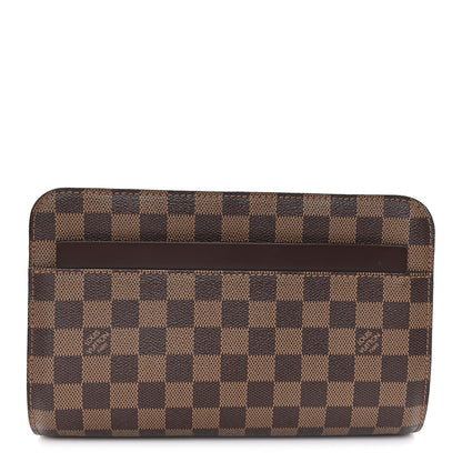 Louis Vuitton Damier Ebene Pochette Saint Louis Clutch 1 of 6