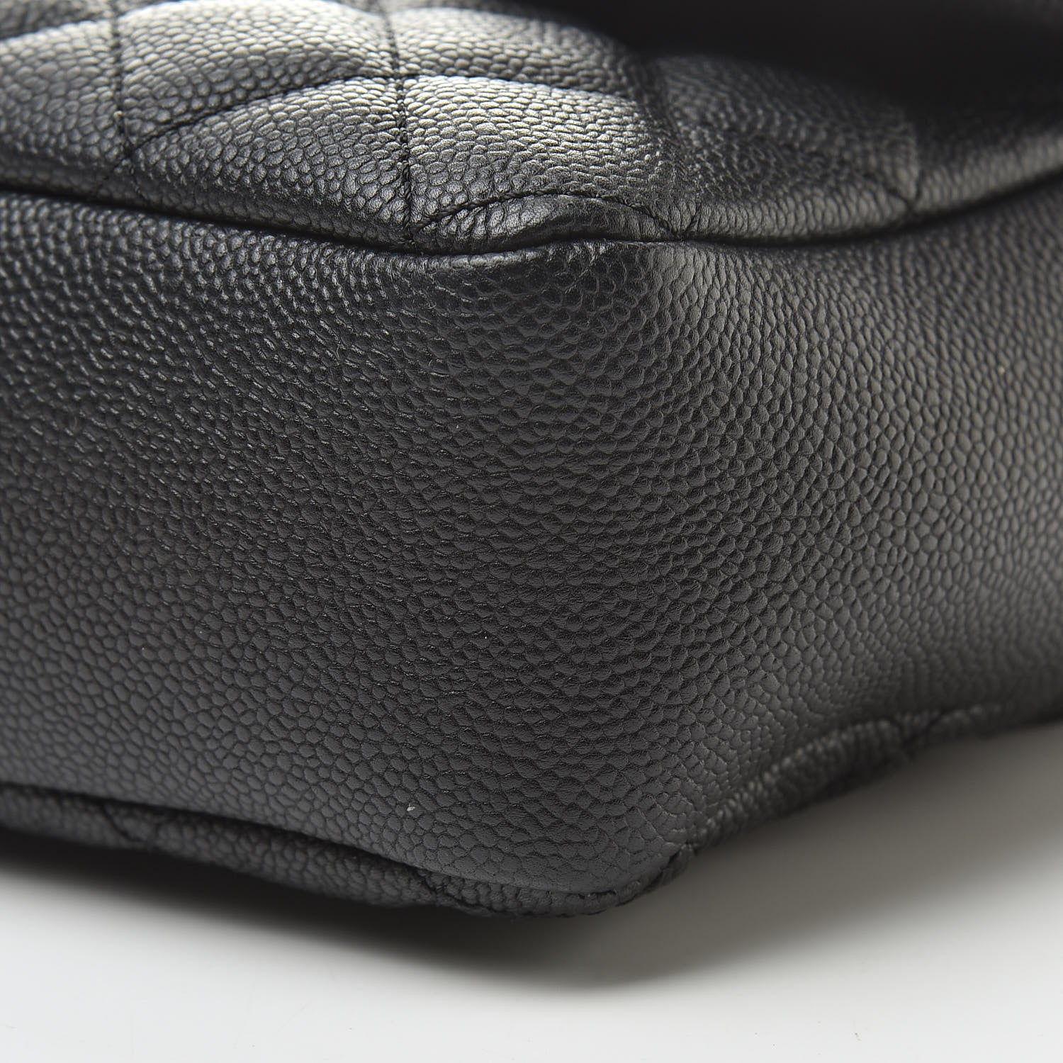 Chanel Caviar Quilted Jumbo Easy Flap Black 10 of 11