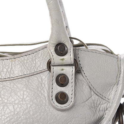 Balenciaga Agneau Classic Hardware Mini City Gris Glace 14 of 17