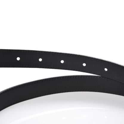 Gucci Calfskin Double G 20mm Belt 75 30 Black 5 of 7