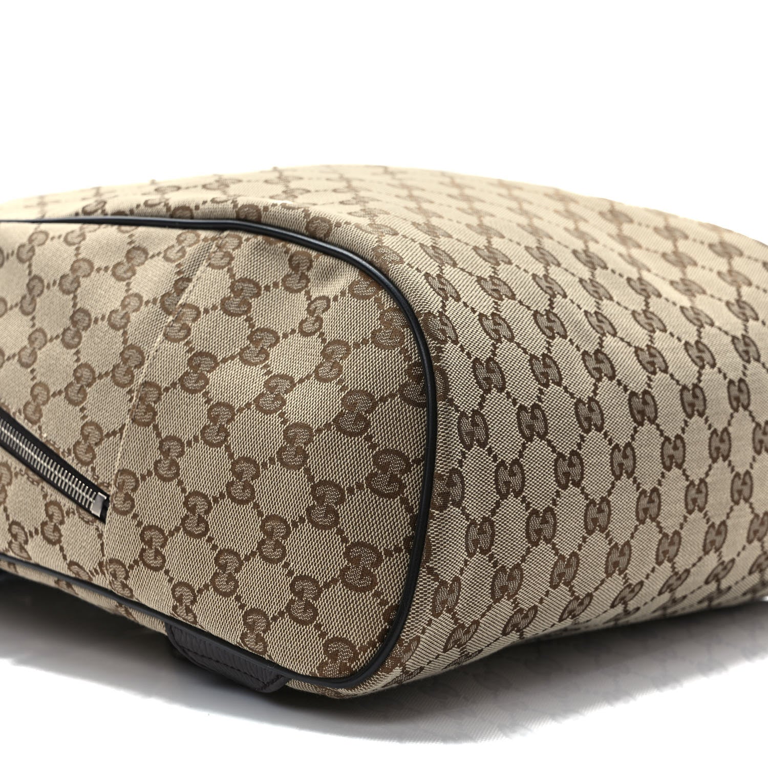 Gucci Monogram Travel Backpack Dark Brown 8 of 9