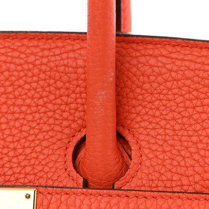 Hermes Togo BIRKIN 35 Orange 13 of 13