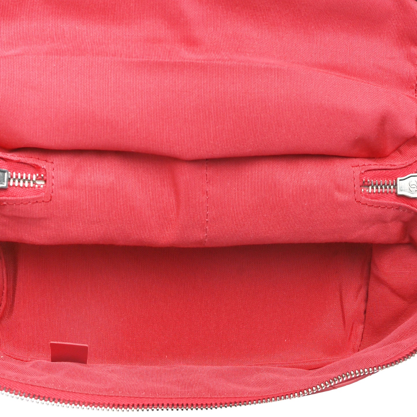 Crumpled Calfskin PVC Quilted Backpack Pink