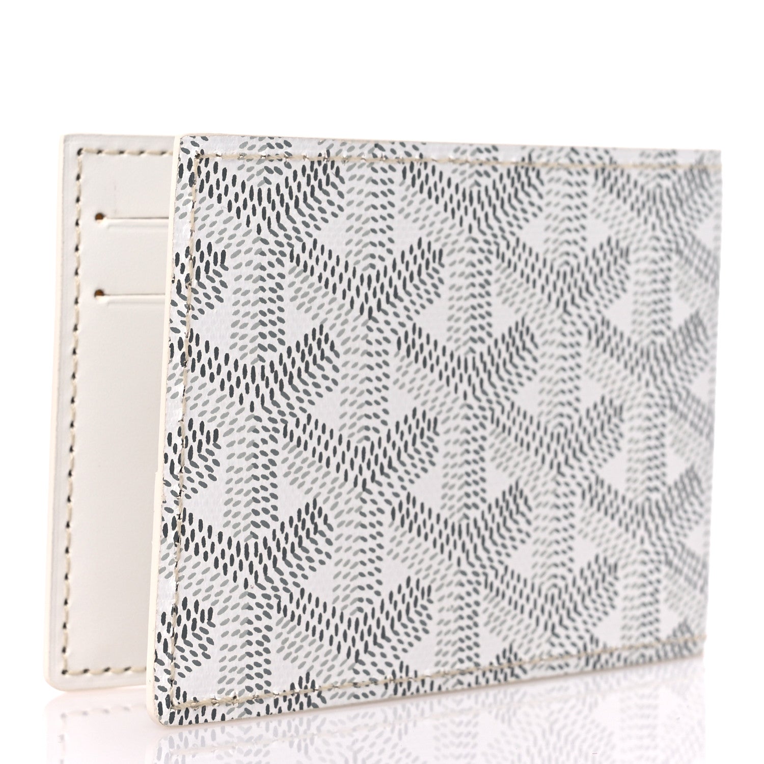 Goyard Goyardine Insert Victoire Card Wallet White 3 of 7