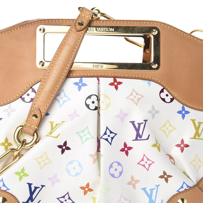 Louis Vuitton Monogram Multicolor Judy MM White 8 of 8