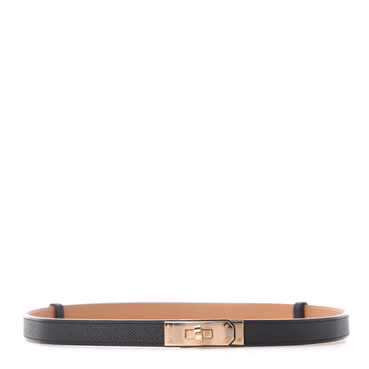 Hermes Epsom Kelly Belt Black 1 of 4