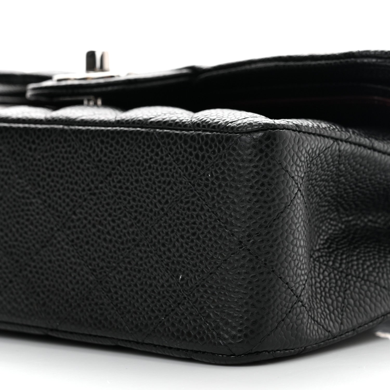 Chanel Caviar Quilted Small Double Flap Black 9 of 11