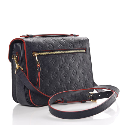 Louis Vuitton Empreinte Pochette Metis Marine Rouge 3 of 10