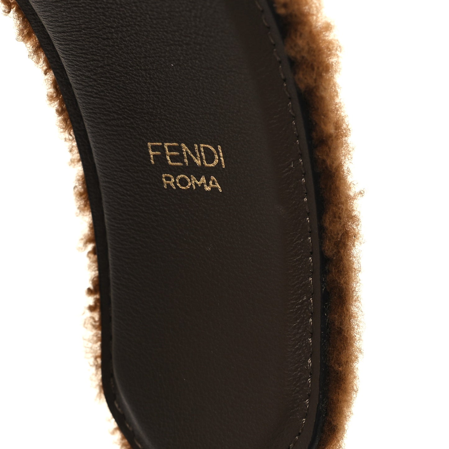 Shearling Vitello King Fendigraphy Strap You Foresta