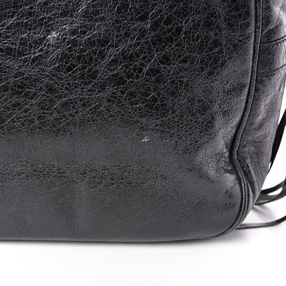Balenciaga Agneau Classic Hardware Shoulder Bag Black 12 of 16