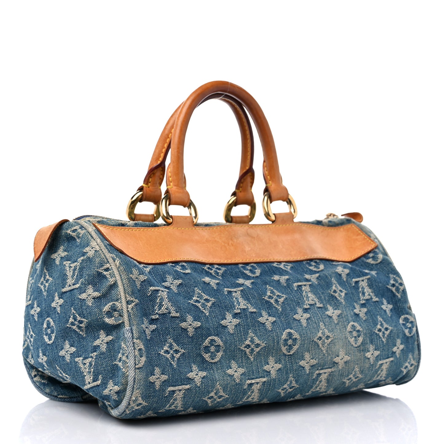 Monogram Denim Neo Speedy Blue