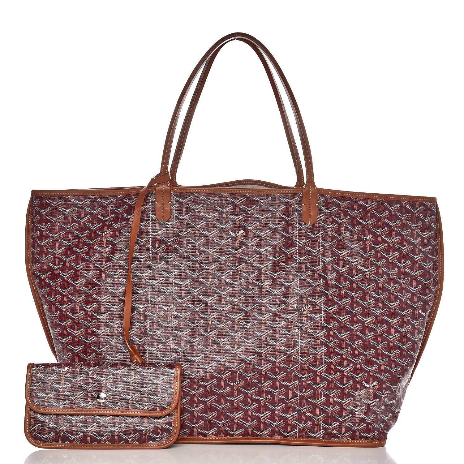 Goyard Goyardine Reversible Pertuis GM Burgundy 1 of 13