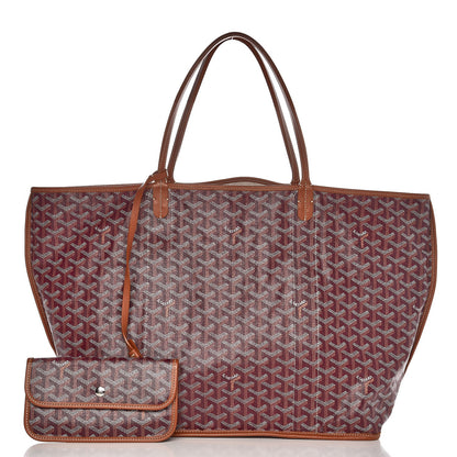 Goyard Goyardine Reversible Pertuis GM Burgundy 1 of 13