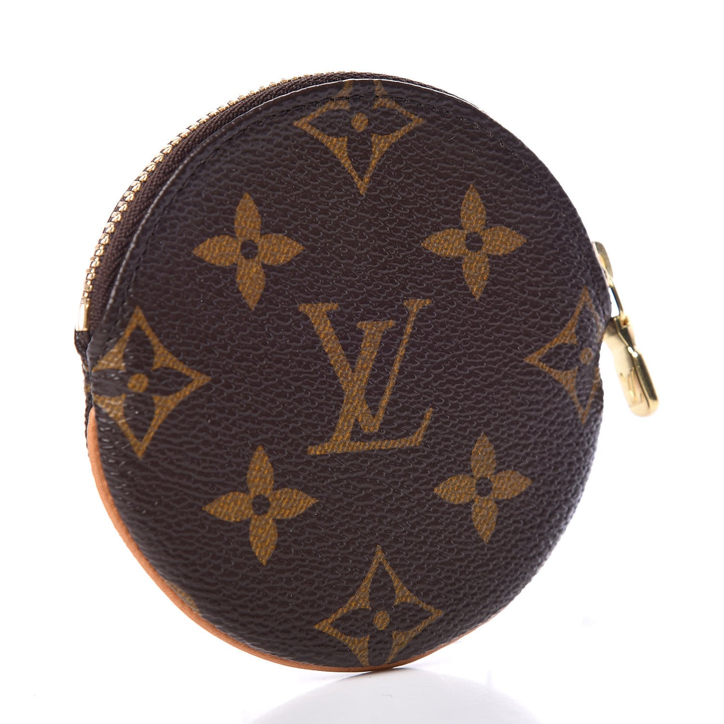 Monogram Round Coin Purse
