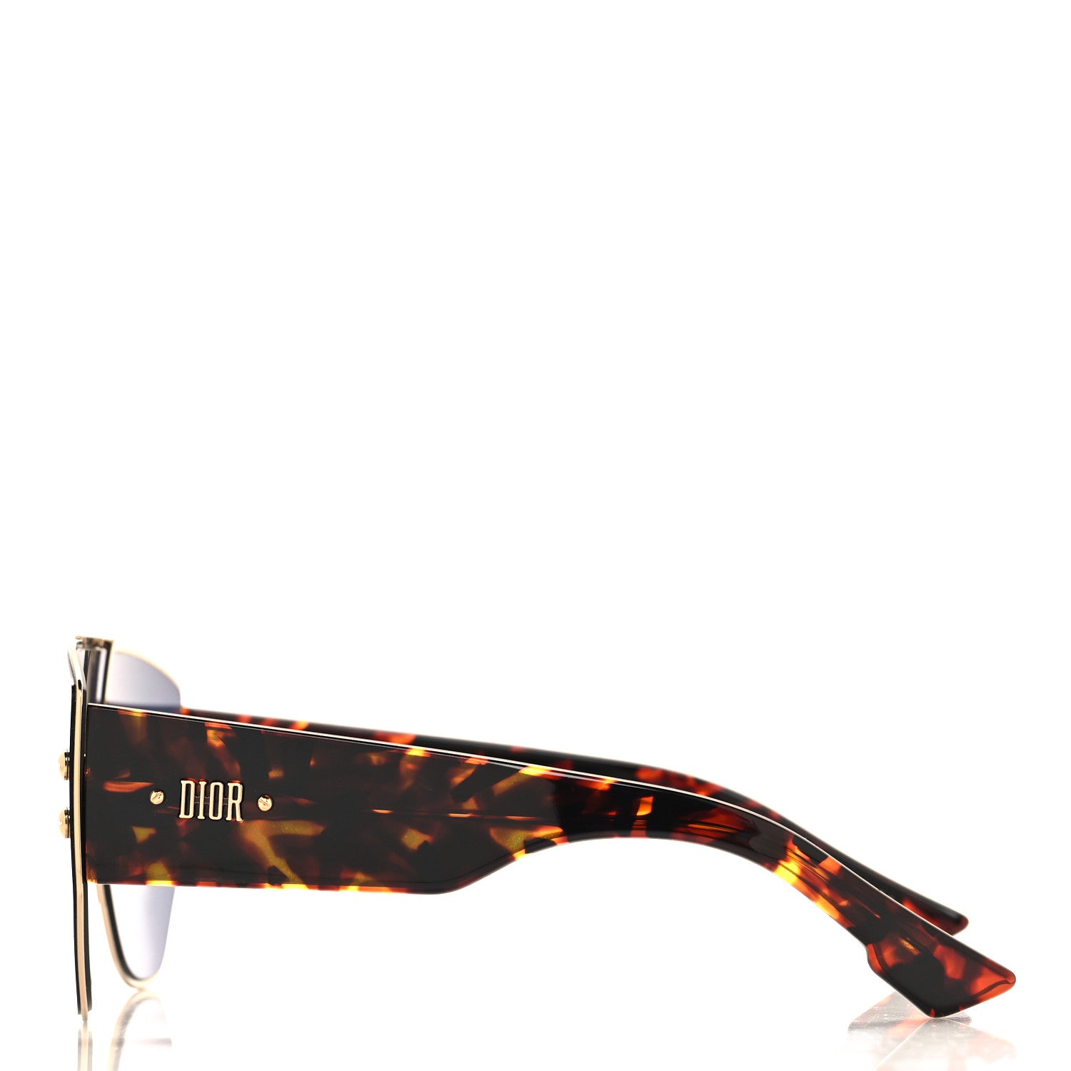 Christian Dior Acetate DiorAddict1 Sunglasses Black Havana 3 of 9