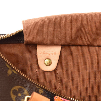 Louis Vuitton Monogram Roses Speedy 30 9 of 15