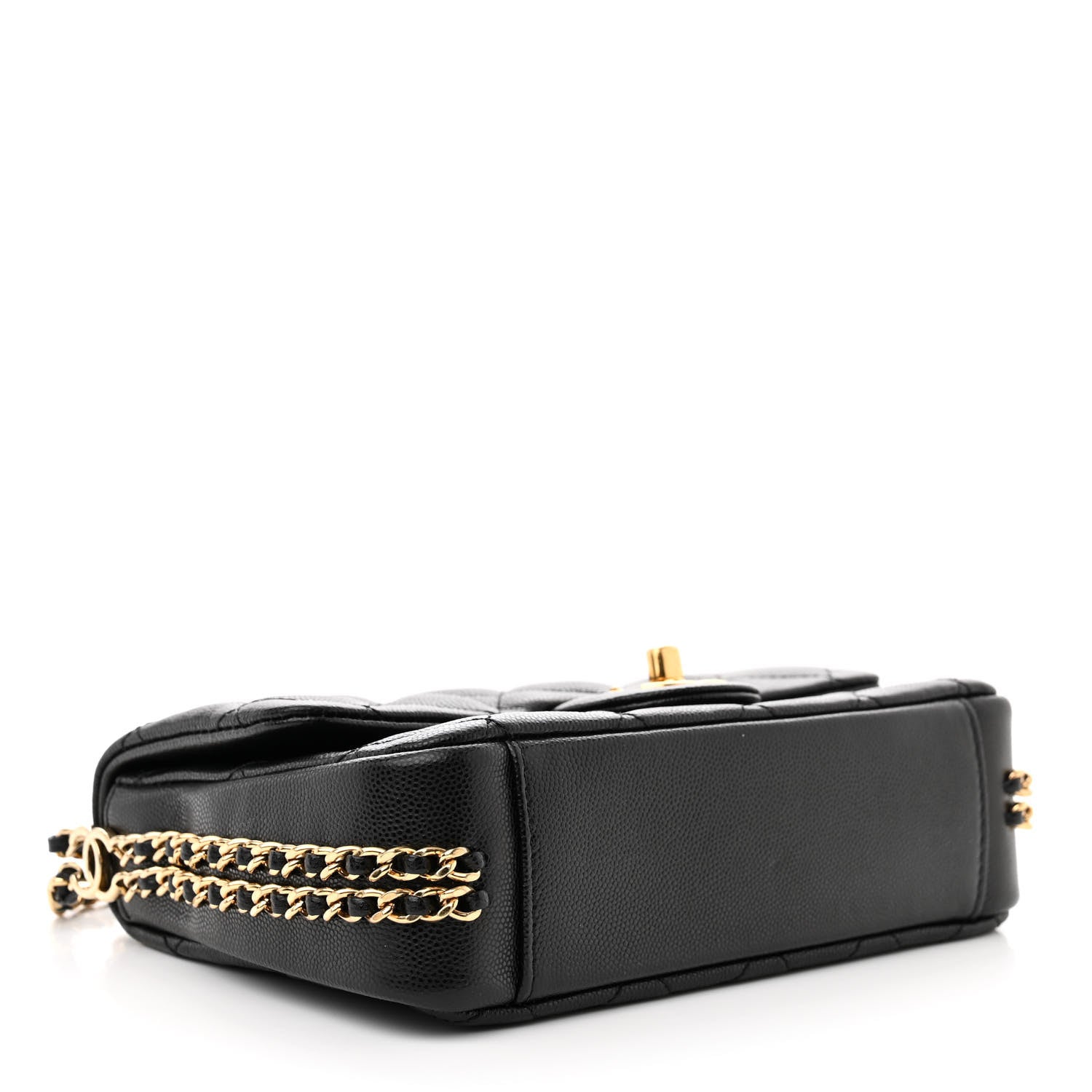 Chanel Caviar Quilted Mini CC You Flap Black 4 of 11