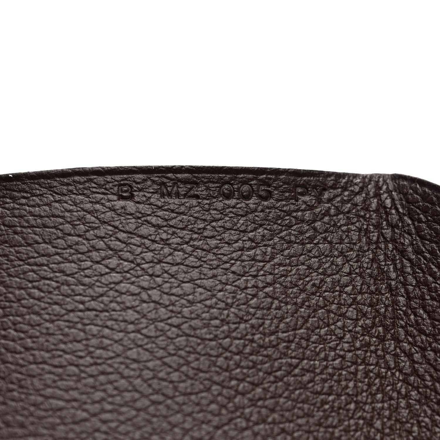 Hermes Evercolor Calvi Duo Card Case Chocolate 7 of 8