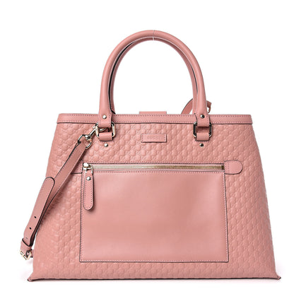 Gucci Soft Microguccissima Medium Tote Soft Pink 1 of 11