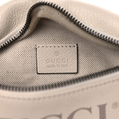 Gucci Grained Calfskin Small Logo Belt Bag White 7 of 11