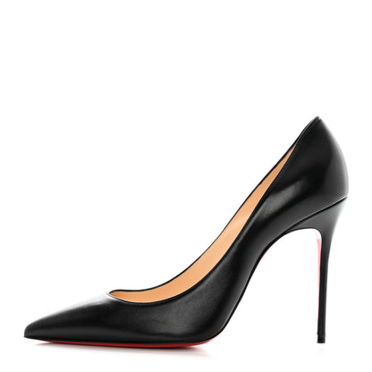 Christian Louboutin Shiny Nappa Decollete 554 100 Pumps 38.5 Black 1 of 7