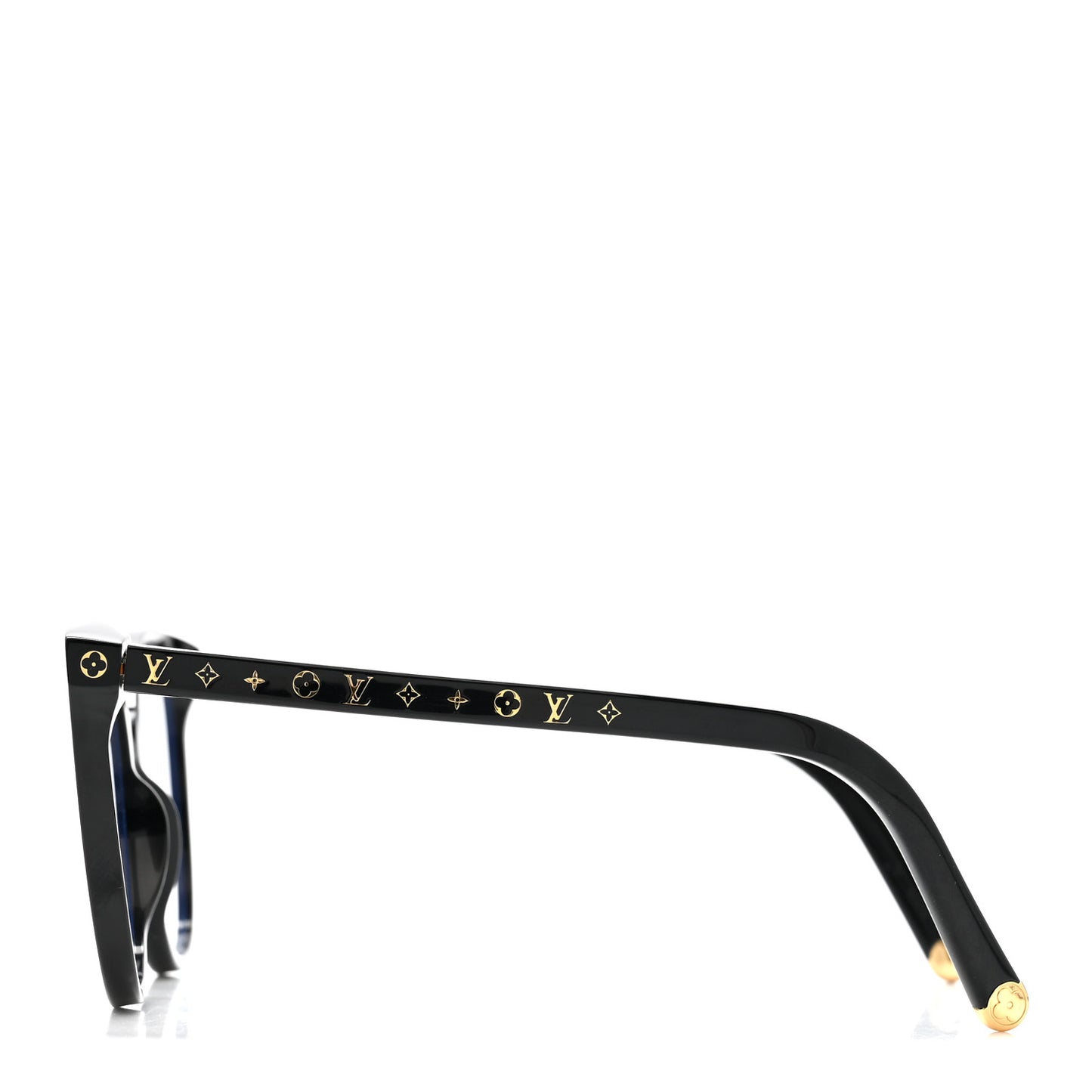 Acetate My Monogram Anti-Blue Light Sunglasses Z1842E Black
