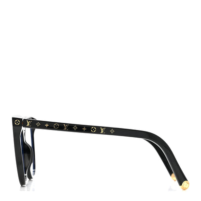 Louis Vuitton Acetate My Monogram Anti-Blue Light Sunglasses Z1842E Black 3 of 7