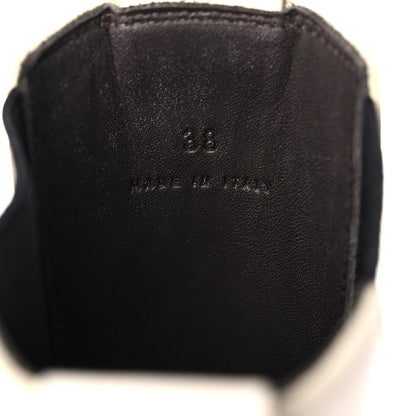 Bottega Veneta Calfskin The Tire Chelsea Boots 38 Sea Salt Black 8 of 13