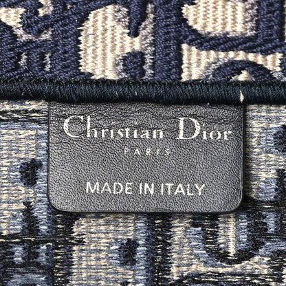 Christian Dior Oblique Large Book Tote Blue Multicolor 6 of 10