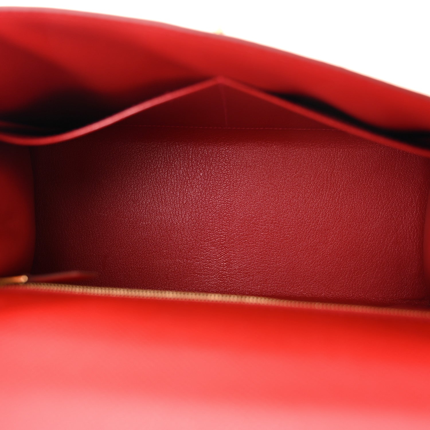 Hermes Epsom Kelly Sellier 28 Rouge Casaque 5 of 16