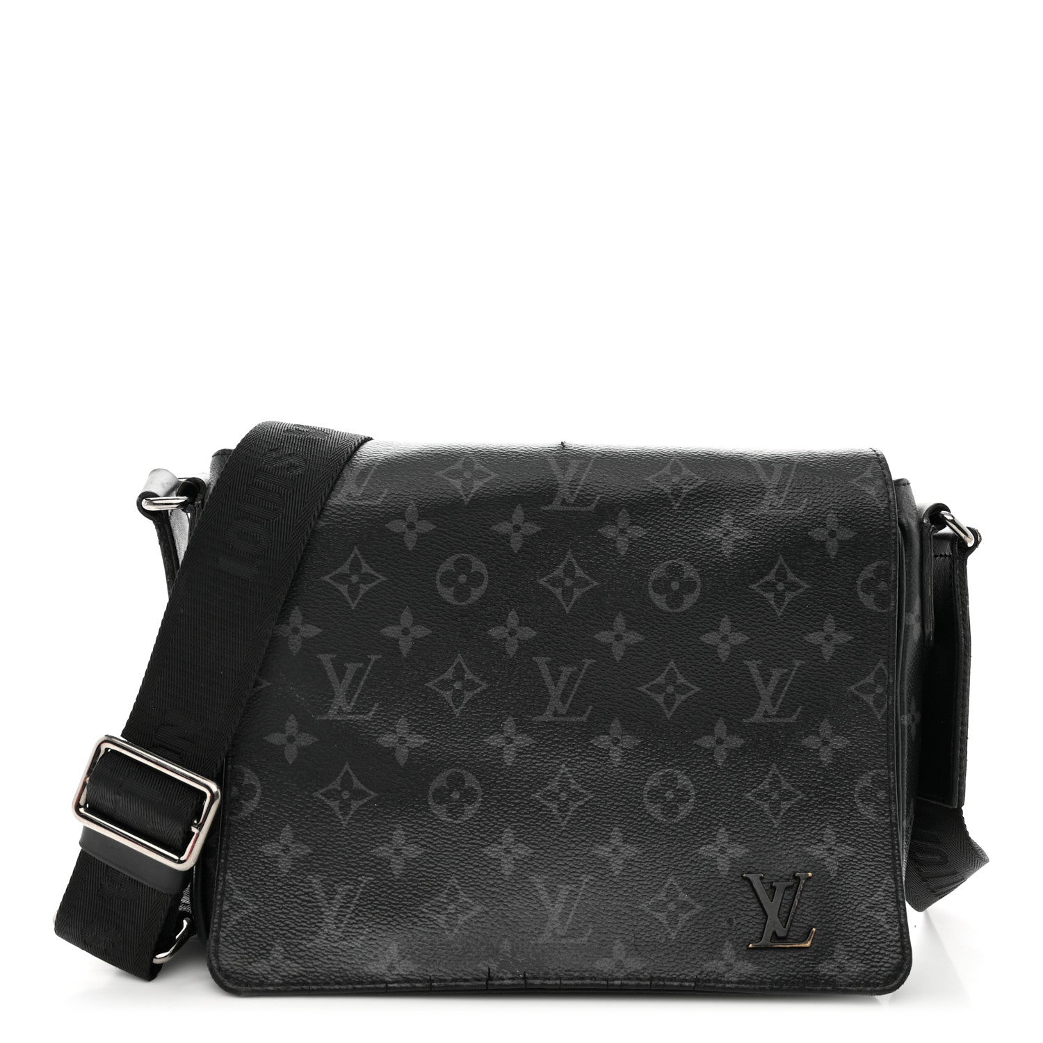 Louis Vuitton Monogram Eclipse District PM Black 1 of 15