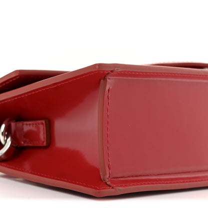Jacquemus Glazed Calfskin Le Grand Bambino Red 11 of 13