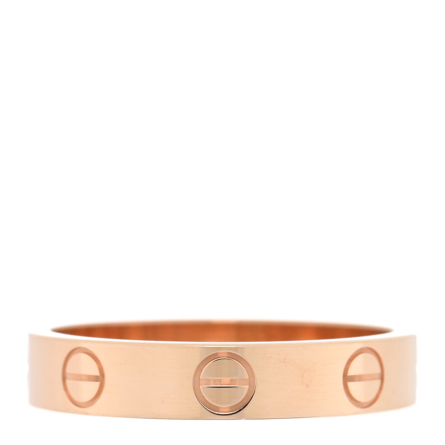 Cartier 18K Pink Gold 3.5mm LOVE Wedding Band Ring 52 6 3 of 5