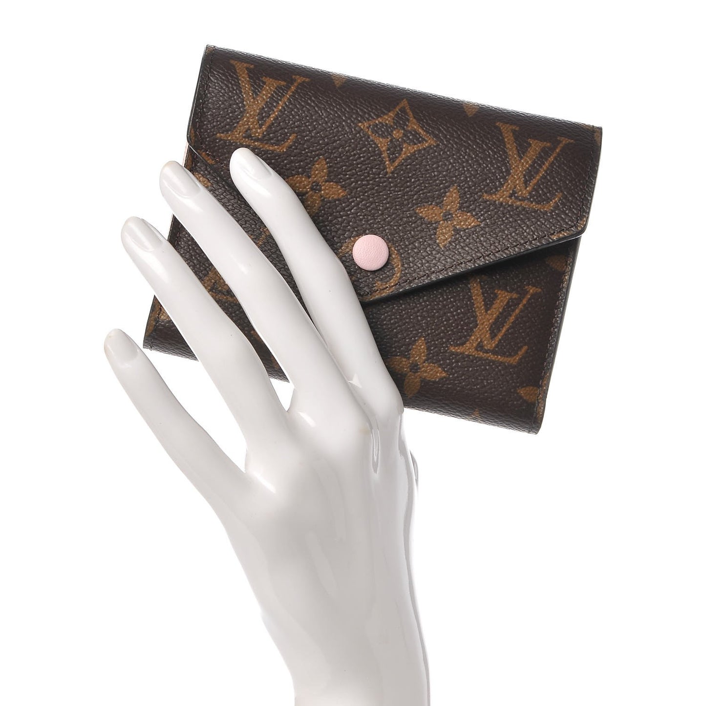 Monogram Victorine Wallet Rose Ballerine