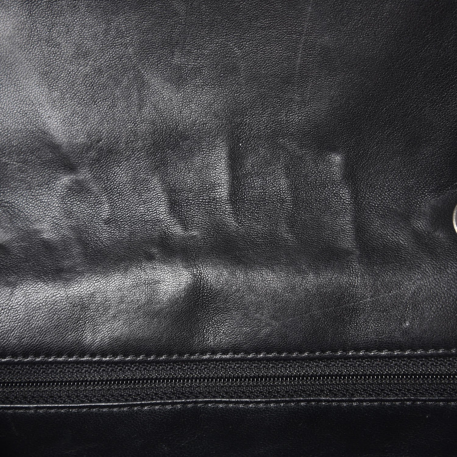 Chanel Patent Quilted Jumbo Single Flap Black 9 of 11