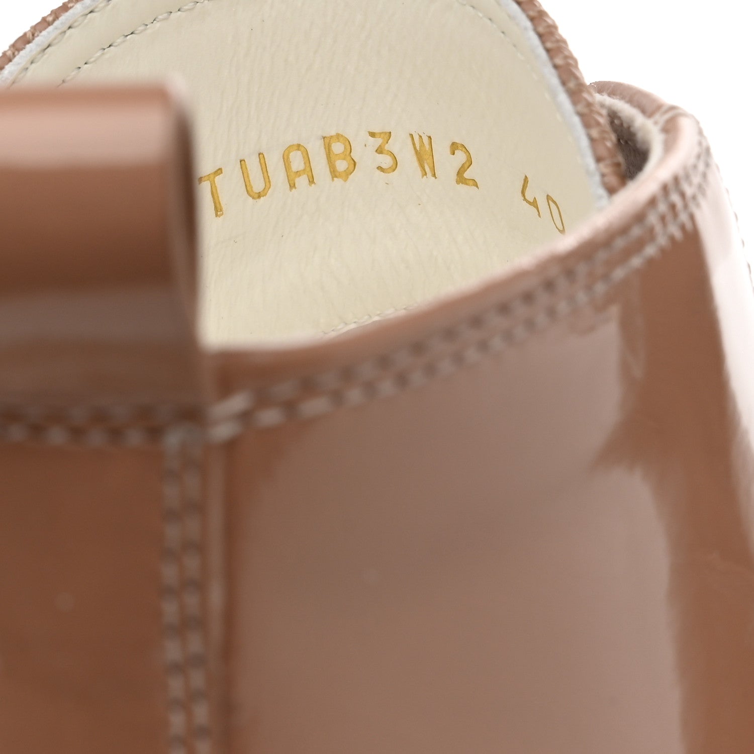 Valentino Garavani Patent Calfskin Womens Giggies High Top Sneakers 40 Rose Cannelle 6 of 9
