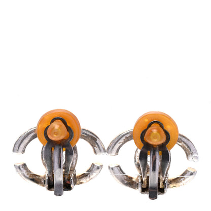 Chanel CC Clip On Earrings Gold 3 of 4