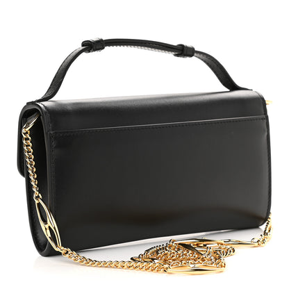 Gucci Smooth Calfskin Mini Zumi Shoulder Bag Black 2 of 8