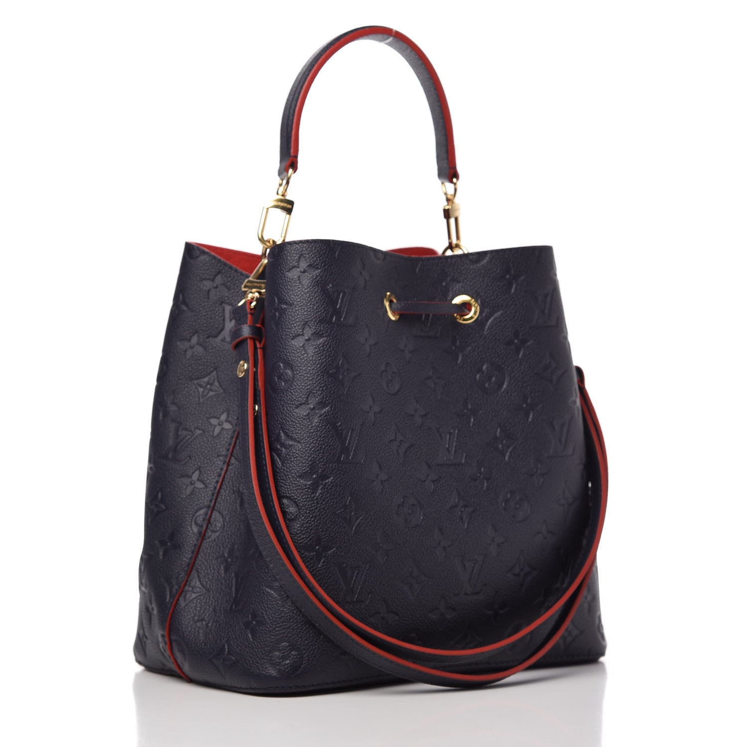 Louis Vuitton Empreinte Neonoe MM Marine Rouge 3 of 8