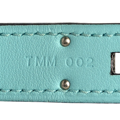 Hermes Veau Swift Sac Berline Bleu Atoll Colvert 7 of 10