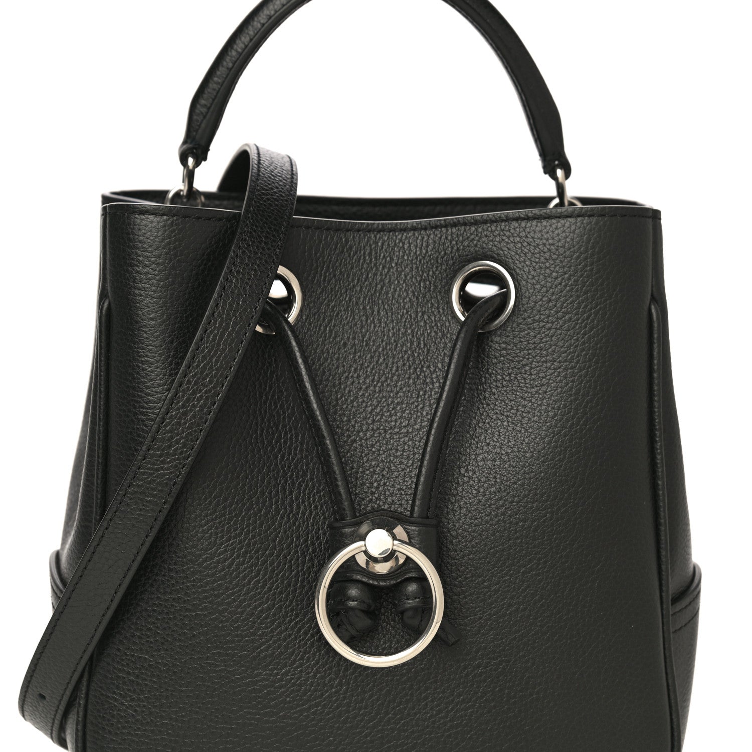 Mulberry Small Classic Grain Small Hampstead Black 7 of 10