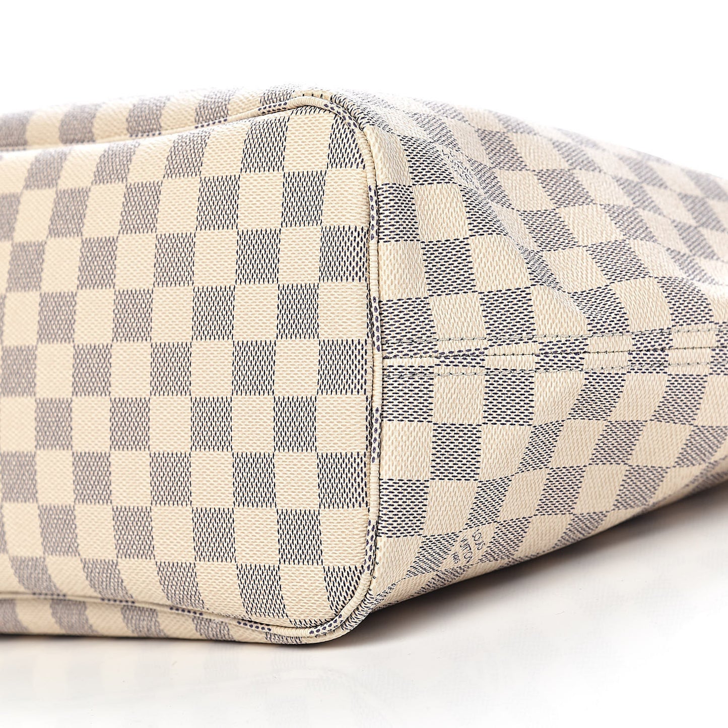 Damier Azur Neo Neverfull MM Rose Ballerine