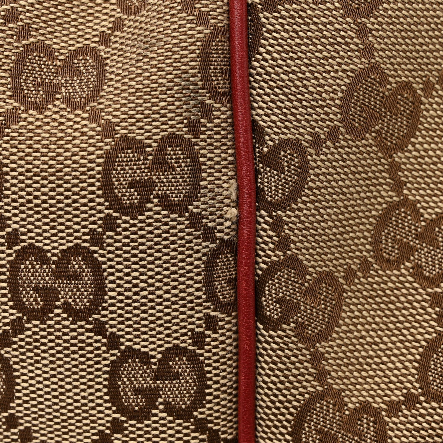 Gucci Monogram Large Sukey Tote Dark Red 10 of 12