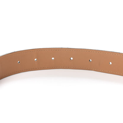 Hermes Ostrich 32mm Constance H Belt Belt 100 Chocolate 4 of 5