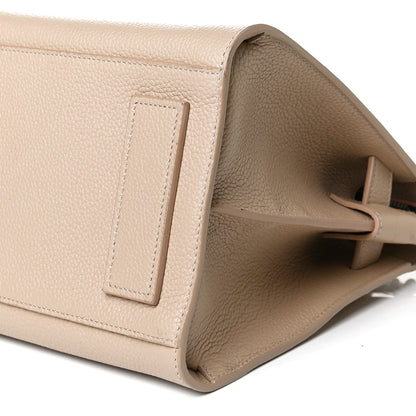 Saint Laurent Grained Calfskin Baby Sac De Jour Souple Dark Beige 9 of 13