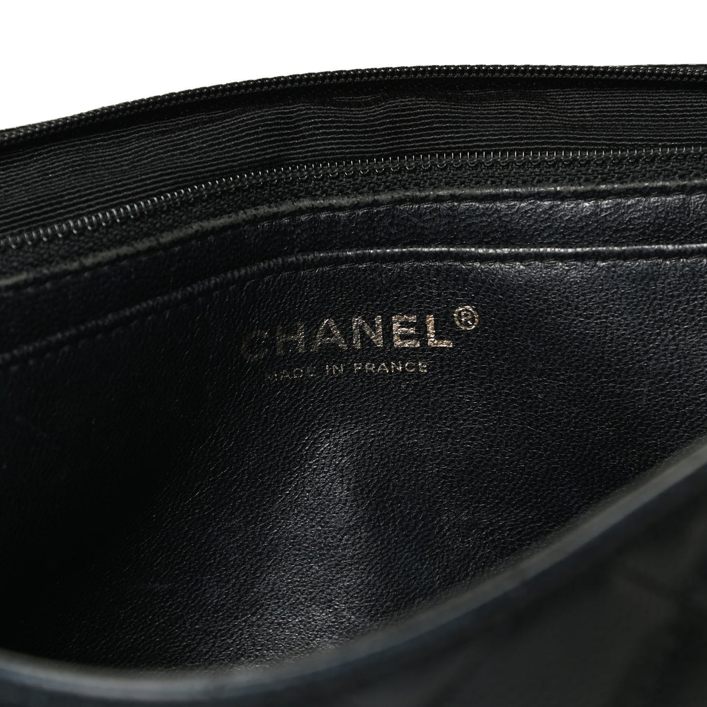 Caviar Quilted Jumbo Single Flap Black