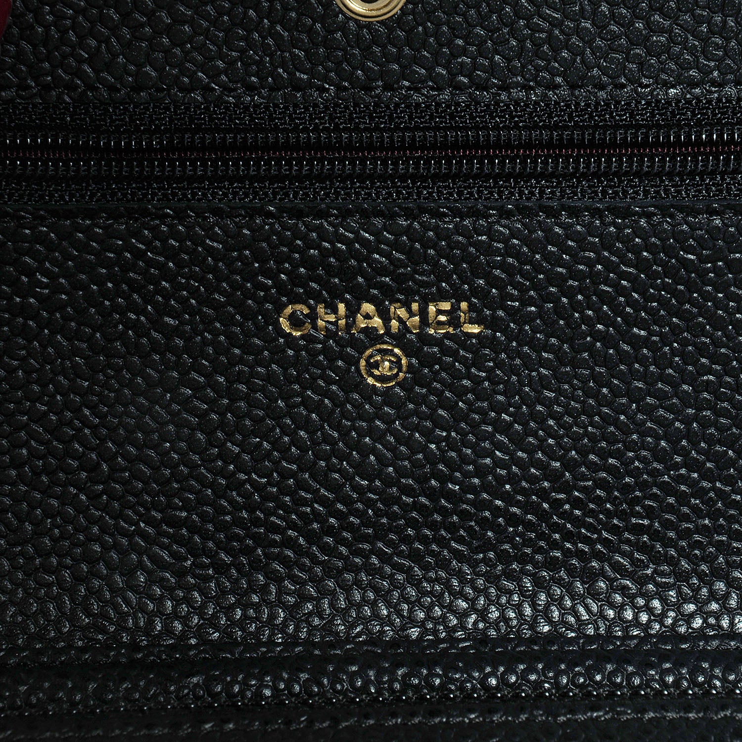 Chanel Caviar Wallet on Chain WOC Black 7 of 8